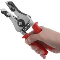 Betterlife Pince à Dénuder Automatique Latérale, 170 Mm - 1 - 3,2 Mm(1 Pièce, Rouge) 8 Betterlife Pince à Dénuder Automatique Latérale, 170 Mm - 1 - 3,2 Mm(1 Pièce, Rouge) -Pince et tenaille Soldes 44183061 4