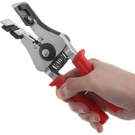 Betterlife Pince à Dénuder Automatique Latérale, 170 Mm - 1 - 3,2 Mm(1 Pièce, Rouge) 4 Betterlife Pince à Dénuder Automatique Latérale, 170 Mm - 1 - 3,2 Mm(1 Pièce, Rouge) – Image 4