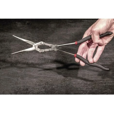 Facom 185.34L Pour Latelier Pince Plate à Becs Ronds Droite 340 Mm 2 Facom 185.34L Pour Latelier Pince Plate à Becs Ronds Droite 340 Mm – Image 2