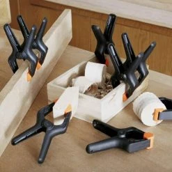 PERLE RARE Jeu De Pinces à Ressort Plastique, 10 Pièces,Ouverture Jusqu'à 4.7cm,Pince De Serrage Pour Décoration, Travaux Du Bois Et Studio De Photographie -Pince et tenaille Soldes 44501463 3