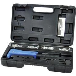 Pince à Sertir 265 Mm Avec Assortiment De Rivets Et Boite Métallique Bralo BM-75