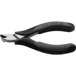 KNIPEX-WERK C. GUSTAV PUTSCH Coup. Frontale Pour L´electronique Longueur 120 Mm Forme 3 Fac. Oui, Petit For. 64 32 120 ESD