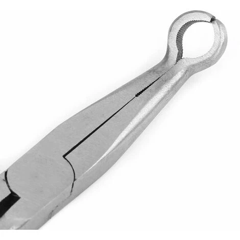 Pince à Bec Long, Pince Extra Longue à Nez Incurvé à Degrés Ou Outil De Réparation D'artisanat En Forme De O Pour La Réparation 27.5cm Fontainebleau 3 Pince à Bec Long, Pince Extra Longue à Nez Incurvé à Degrés Ou Outil De Réparation D'artisanat En Forme De O Pour La Réparation 27.5cm Fontainebleau – Image 3