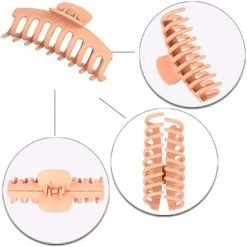 Kueatily 6 Pinces à Cheveux Antidérapantes En Plastique 5 Kueatily 6 Pinces à Cheveux Antidérapantes En Plastique -Pince et tenaille Soldes 46713886 3