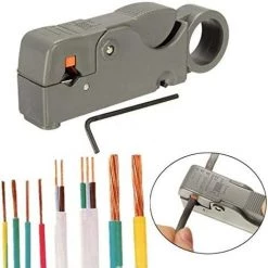 LONGZIMING Magiin 1 Pc Dénudeur De Câbles Coaxiaux Couteau à Dénuder Serre-Câble Décapant -Pince et tenaille Soldes 48401881 3
