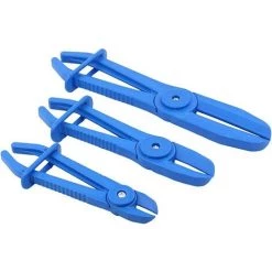 TINOR Pinces à Durite, 3 Pièces Pinces De Tuyau Ligne, Pinces à Clamper Les Durites, Pince Collier Durite, Pince Durite Refroidissement Pour Tuyaux à Essence, Economie De Carburant, 155, 185, 250mm