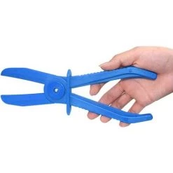 TINOR Pinces à Durite, 3 Pièces Pinces De Tuyau Ligne, Pinces à Clamper Les Durites, Pince Collier Durite, Pince Durite Refroidissement Pour Tuyaux à Essence, Economie De Carburant, 155, 185, 250mm -Pince et tenaille Soldes 48409372 3