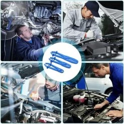 TINOR Pinces à Durite, 3 Pièces Pinces De Tuyau Ligne, Pinces à Clamper Les Durites, Pince Collier Durite, Pince Durite Refroidissement Pour Tuyaux à Essence, Economie De Carburant, 155, 185, 250mm -Pince et tenaille Soldes 48409372 5