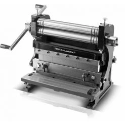 STAHLWERK Plieuse De Tôle BM-305 ST Appareil Combiné 3 En 1 Pour Couper, Laminer Et Plier Avec Précision Les Tôles Jusqu'à 1 Mm