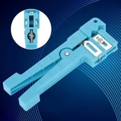 DEVENIRRICHE Dénudeur De Câble Coaxial 45-163 45-162 Dénudeur De Gaine De Fibre Optique Outil De Coupe De Dénudage De Câble Coaxial Pour Dénuder La Fibre Simplex Et Le Câble à Fibre Optique(45-163) -Pince et tenaille Soldes 48723321 5