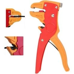 READCLY Pince à Dénuder Et Coupe-fil Automatique, Outil De Dénudage De Câble Isolé Réglable Pour Réparation électronique Et Automobile