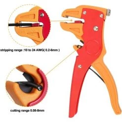 READCLY Pince à Dénuder Et Coupe-fil Automatique, Outil De Dénudage De Câble Isolé Réglable Pour Réparation électronique Et Automobile -Pince et tenaille Soldes 48782889 4
