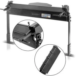 STAHLWERK Banc De Pliage AB-460 ST - Plieuse De Tôles Jusqu'à 1,2 Mm D'épaisseur, Angle De Pliage 0 à 135 Degrés, Zone De Travail 460 Mm