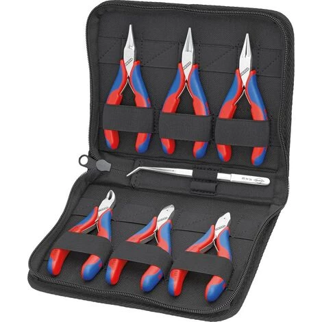 KNIPEX® Elektronikzangen-Set 7tlg. Knipex 1 KNIPEX® Elektronikzangen-Set 7tlg. Knipex