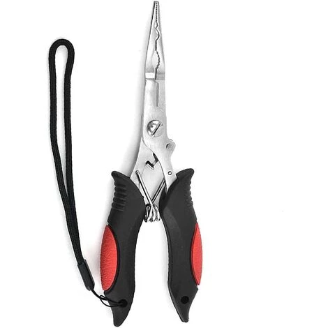 Pince à Ciseaux De Pêche LITZEE Pince Multi-outils En Acier Inoxydable Pour Ligne De Dissolvant De Crochet Anneaux Rouges Coupés Et Fendus 1 Pince à Ciseaux De Pêche LITZEE Pince Multi-outils En Acier Inoxydable Pour Ligne De Dissolvant De Crochet Anneaux Rouges Coupés Et Fendus