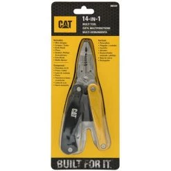 Outil Multifonctions 14 En 1 Caterpillar Avec Pochette De Rangement