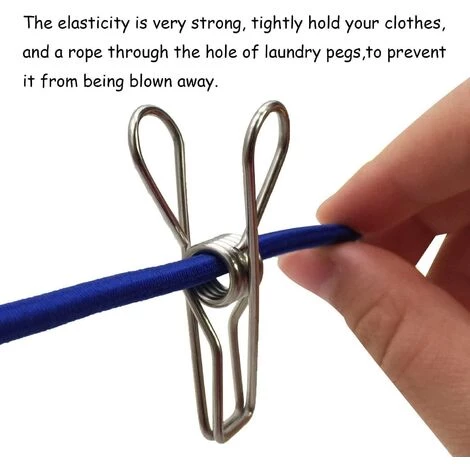 KARTOKNER Lot De 50 Pinces à Linge En Acier Inoxydable Pour Chaussettes Et Vêtements - Usage Quotidien 3 KARTOKNER Lot De 50 Pinces à Linge En Acier Inoxydable Pour Chaussettes Et Vêtements - Usage Quotidien – Image 3