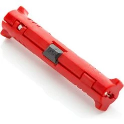 Fei Yu Dénudeur Pour Câble Coaxial Universel Pour Tout Outil De Câble D'antenne De Câble D'antenne De Câble Sat Rouge 1 Pièce