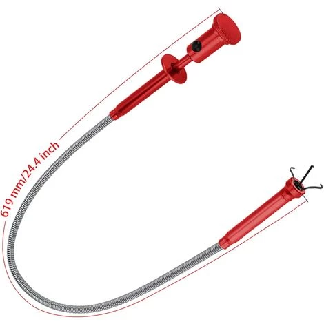 KARTOKNER Outil De Ramassage Magnétique à 4 Griffes, Outil De Ramassage Magnétique à Griffes Flexibles Avec LED, Ramassage à Main Pliable à Longue Portée Ramasser Petits Déchets Évier, Rouge 5 KARTOKNER Outil De Ramassage Magnétique à 4 Griffes, Outil De Ramassage Magnétique à Griffes Flexibles Avec LED, Ramassage à Main Pliable à Longue Portée Ramasser Petits Déchets Évier, Rouge – Image 5