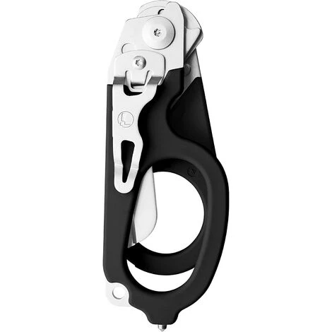 KARTOKNER Ciseaux Médicaux Multifonctions En Acier Inoxydable, Avec 6 Outils Dont Une Clé Pour Bouteille à Oxygène Et Plus Encore, Fabriqué Aux Etats-Unis, Couleur Noir, étui Inclus 2 KARTOKNER Ciseaux Médicaux Multifonctions En Acier Inoxydable, Avec 6 Outils Dont Une Clé Pour Bouteille à Oxygène Et Plus Encore, Fabriqué Aux Etats-Unis, Couleur Noir, étui Inclus – Image 2