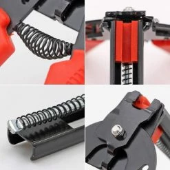 TINOR Pince Anneau Porc Pince Pour Cage Fil Animaux Domestiques Pince Type M Pince Poulet Cage Poulet Pince Cage Filet Volaille Outil Manuel Maintenance Soudage，Avec 600 Clous -Pince et tenaille Soldes 52978044 3