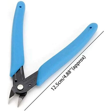 Pince Coupante Diagonale Pince Coupante Cisaille Pour Câble électrique, Precision Electrical Wire Cable Cutter Mini Pince Coupante Diagonal Side Cutter Flush Cutter Macaron 2 Pince Coupante Diagonale Pince Coupante Cisaille Pour Câble électrique, Precision Electrical Wire Cable Cutter Mini Pince Coupante Diagonal Side Cutter Flush Cutter Macaron – Image 2