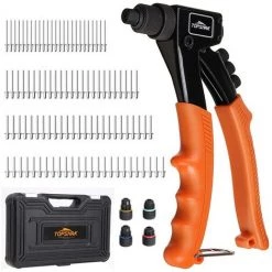 Lot Pince à Riveter TOPSHAK TS-RG3 à Levier Pour Rivets Aluminium 2.4/3.2/4.0/4.8mm