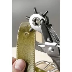 ABCRITAL Pinces À Punch, Pinces À Oeillets, Pinces À Punch Tournantes, 100 Œillets Et 48 Attaches À Claquettes, Pour Cuir, Textiles Et Matières Plastiques -Pince et tenaille Soldes 53386988 3