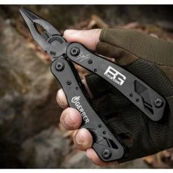 CADEAUX Pince Multi-fonctions Noircie En Acier Inoxydable Mini Pince Pliante Extérieure Pince à Couteau Combinée Télescopique Pince à Outil D'urgence De Terrain(1 Paquet) -Pince et tenaille Soldes 54110580 5