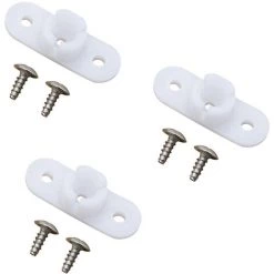 SUPERSELLER Kit De Pince De Phare Pour Prise De Phare Pour Land Rover Discovery 1 2 3 95-02 STC3368 - Blanche