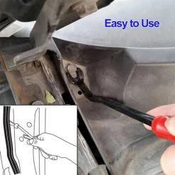 SUPERSELLER Attache Remover Rivets Clip Pince Porte De Voiture Pry Retainer Clip Outil Attache Remover Pince Rivets Clip Extracteur Pince Auto Trim Removal Tool -Pince et tenaille Soldes 54242699 4