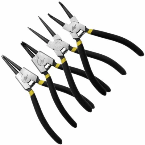 HANBING Outil Pince à Circlips De 7 Pouces (tête Droite Externe) 3 HANBING Outil Pince à Circlips De 7 Pouces (tête Droite Externe) – Image 3