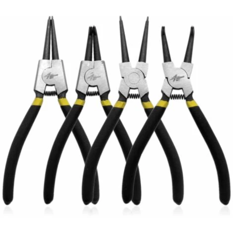 HANBING Outil Pince à Circlips De 7 Pouces (tête Droite Externe) 4 HANBING Outil Pince à Circlips De 7 Pouces (tête Droite Externe) – Image 4