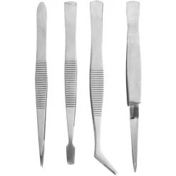 VERSAILLESFR Lot De 4 Pinces à épiler Professionnelles En Acier Inoxydable Pour Loisirs Créatifs, Création De Bijoux, Outil De Crochetage électronique,Versailles 9 VERSAILLESFR Lot De 4 Pinces à épiler Professionnelles En Acier Inoxydable Pour Loisirs Créatifs, Création De Bijoux, Outil De Crochetage électronique,Versailles -Pince et tenaille Soldes 54675830 5