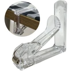 Nappe Clip Table Plastique Bouclier Pince Grip Support Réglable Pour Portable Tablecloth Accueil Pique-nique Party Transparent 6pcs Mobilier De Jardin，Irisfr -Pince et tenaille Soldes 54677837 3