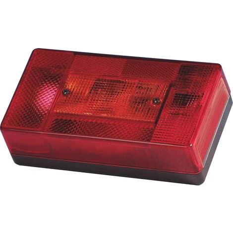 Feu Arrière Rectangle 12v 5 Fonctions 188x100mm AJ.BA - 79530-- 1 Feu Arrière Rectangle 12v 5 Fonctions 188x100mm AJ.BA - 79530--