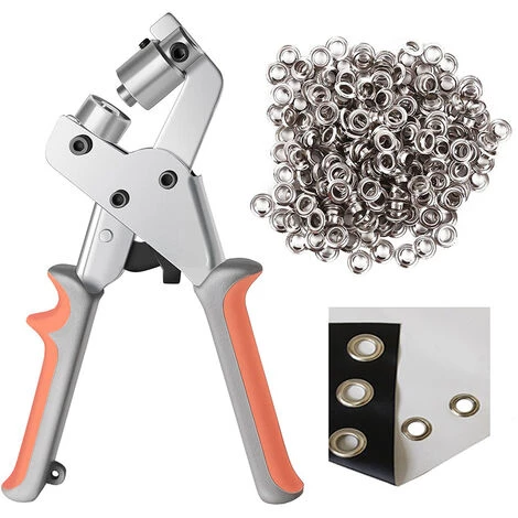 Pince à œillets,Ensemble Professionnel De Perforateur D'œillets Avec 500 Pièces (Ø Intérieur 10 Mm) œillets En Métal Pour Cuir Tissu Bâche Rideau PVC -Macaron 1 Pince à œillets,Ensemble Professionnel De Perforateur D'œillets Avec 500 Pièces (Ø Intérieur 10 Mm) œillets En Métal Pour Cuir Tissu Bâche Rideau PVC -Macaron