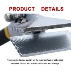 Pince à Plier Les Tôles,Triomphe Sertisseuse à Main Antirouille, Robuste Et à Vie, 150 Mm Droit, Outil En Alliage D'aluminium De 225 Mm De Long 8 Pince à Plier Les Tôles,Triomphe Sertisseuse à Main Antirouille, Robuste Et à Vie, 150 Mm Droit, Outil En Alliage D'aluminium De 225 Mm De Long -Pince et tenaille Soldes 54849467 4