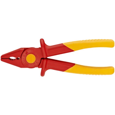 Pince De Préhension Universelle KNIPEX En Plastique - 180mm - Isolée 1000V - ( Prix Pour 1 ) 1 Pince De Préhension Universelle KNIPEX En Plastique - 180mm - Isolée 1000V - ( Prix Pour 1 )