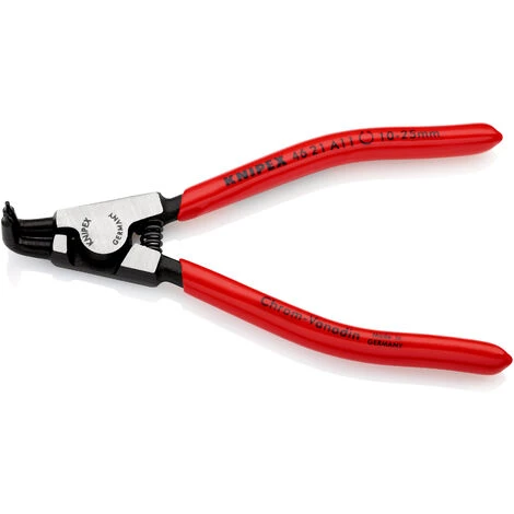 Pince Pour Circlips Extérieurs Coudée KNIPEX à 90° De 10 à 25mm - Gainage PVC - ( Prix Pour 1 ) 1 Pince Pour Circlips Extérieurs Coudée KNIPEX à 90° De 10 à 25mm - Gainage PVC - ( Prix Pour 1 )