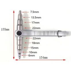 Expander De Tube De Cuivre Manuel, Conditionneur D'outil D'emboutissage De Tuyau De Cuivre Maintiennent La Réparation Outil Universel D'expansion De Réfrigération Fontainebleau -Pince et tenaille Soldes 55255480 3