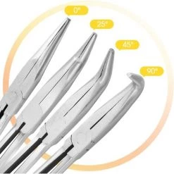 Ensoleillé Outils à Main Pinces à Bec Long 4 Pièces -Pince et tenaille Soldes 55285692 3