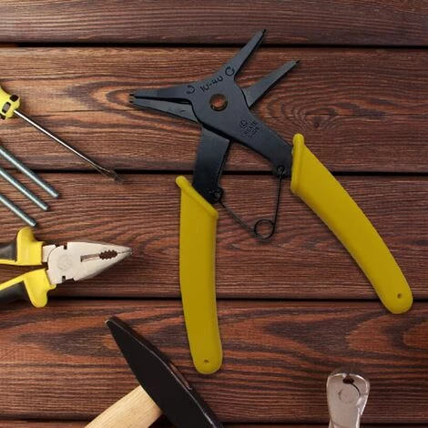 Fei Yu Pinces De Circlip, Outil De Remontage De 2 En 1Rémoval, Pince à Sonnerie Externe Interne 5.5inch 5 Fei Yu Pinces De Circlip, Outil De Remontage De 2 En 1Rémoval, Pince à Sonnerie Externe Interne 5.5inch – Image 5