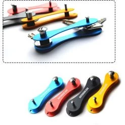 SUPERSELLER Porte-clés Pratique En Métal Accessoire De Clé Portable Multifonctionnel Couverture De Clé Légère - Or -Pince et tenaille Soldes 56091527 5