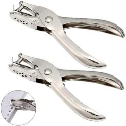 STARLIGHT SL.GT,Rond En Perforateur Monotrou Perforatrice Emporte Pièces En Métal Pince Perforatrice De Papier Ronde，2 Pièces