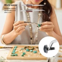 STARLIGHT SL.GT,2 Pièces Pince à épiler Autobloquante, Pince à épiler Droite à Pointe Incurvée -Pince et tenaille Soldes 56569274 3