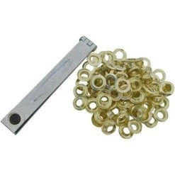 N.A. Set Pince à Oeillets + Oeillets (Ø) 10 Mm 50051 60 Pc(s) - Laiton