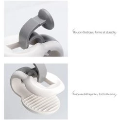 AORESAC 6Pcs Couette Clips Couverture Consolateur Pins Fasteners Pas D'Angle Place Veilles Quilt Anti-Move Fixateur Housse De Couette Clips Literie Accessoires, Gris - Gris -Pince et tenaille Soldes 57112193 3