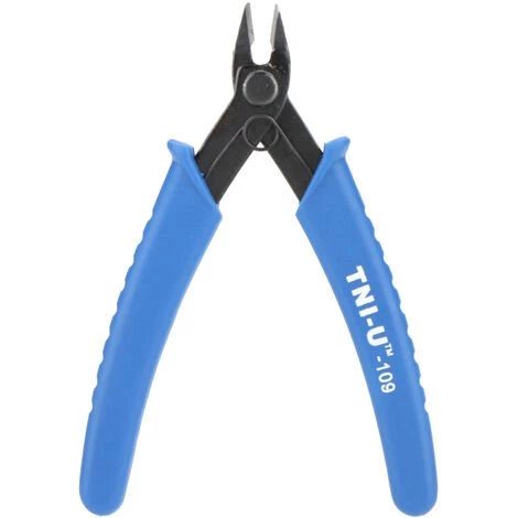TNI-U Pince Coupante Electrique De 5 Po, Pince A Bec Courbe 2 TNI-U Pince Coupante Electrique De 5 Po, Pince A Bec Courbe – Image 2