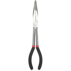ASUPERMALL 11 " Pince Extra Longue Robuste Pince A Long Bec Pince A Bec Droit Pince A Bec Pointu Outils A Main
